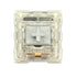 Kailh Speed Silver switches – lineaire mechanische switches met transparante behuizing en zilveren stem